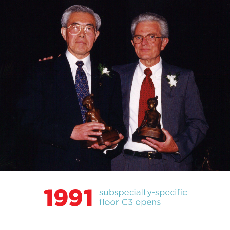 1991 subspecialty-specific floor C3 opens