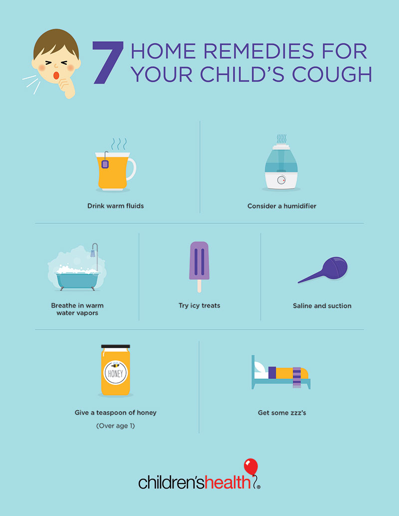 Remedios caseros para la tos de los niños.
